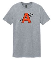 64000 Sport Gray "Scratch A" tee